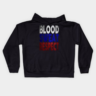 Blood, Sweat, Respect - Russia Kids Hoodie